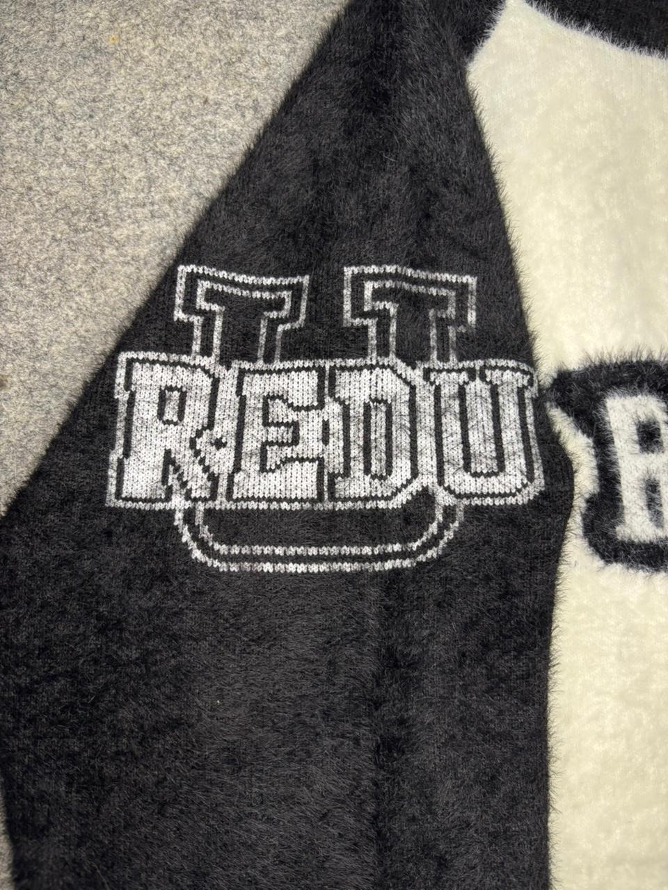 The “BLACK RE:DU Varsity” Sherpa Sweatshirt — Korean Street Luxe Edition