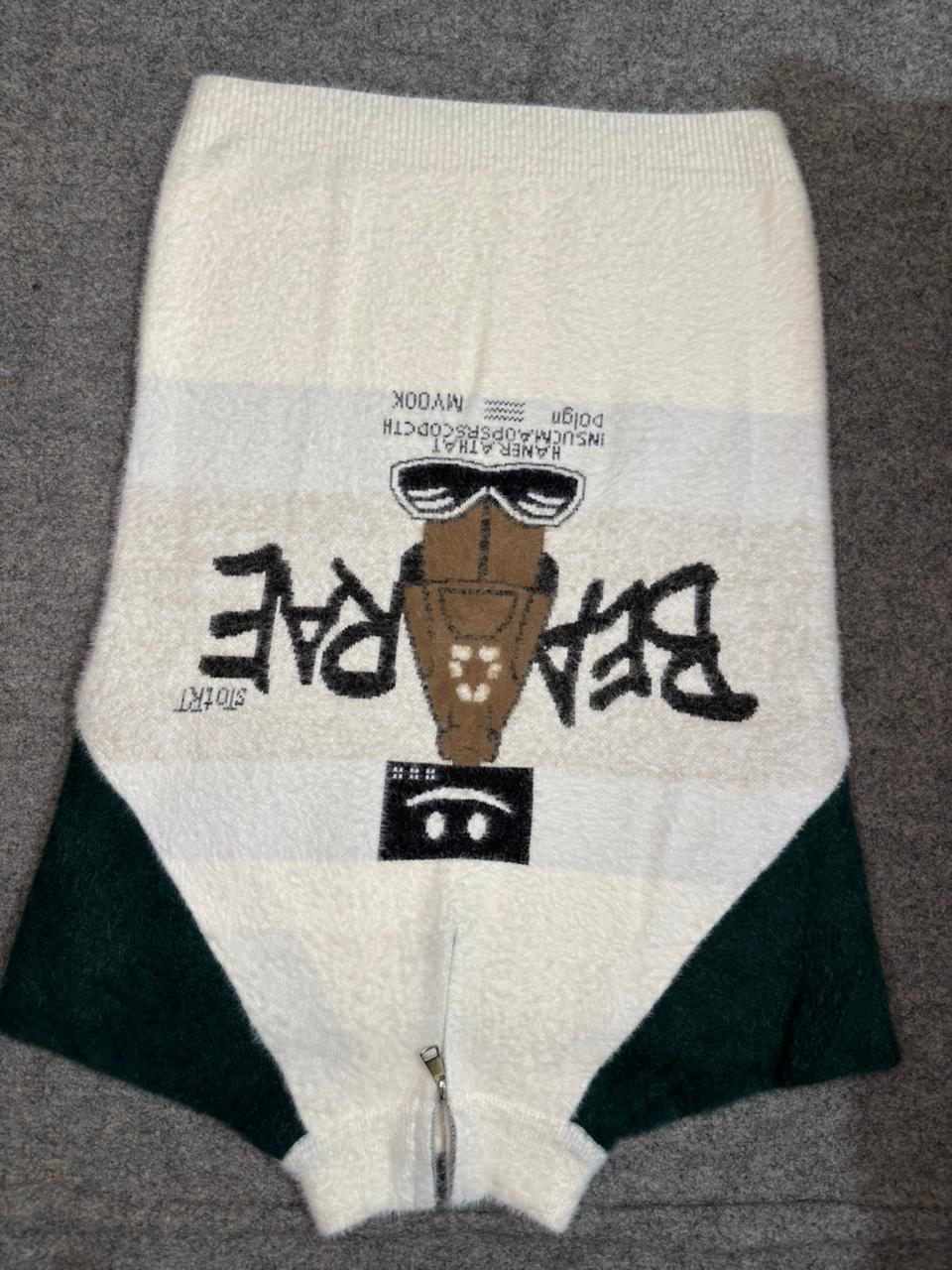 🧸 The Bear Face Zipper Sweatshirt