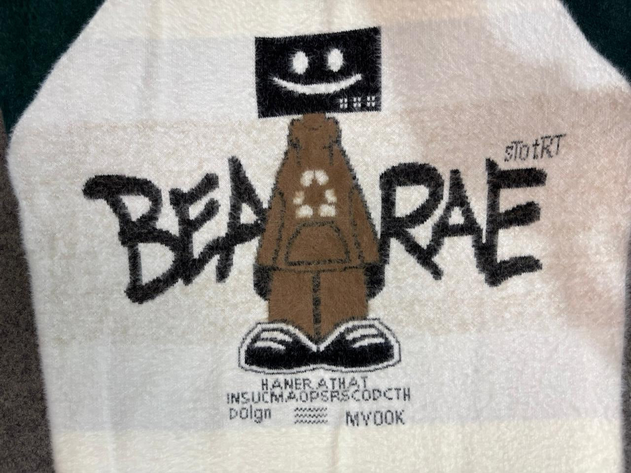 🧸 The Bear Face Zipper Sweatshirt