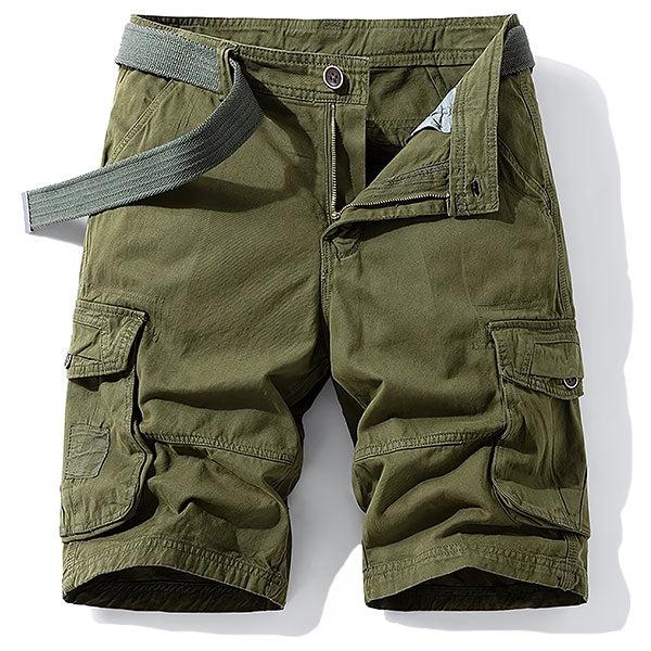 VybeWears Utility Cargo Shorts | Premium Cotton | Relaxed Fit | Summer Collection