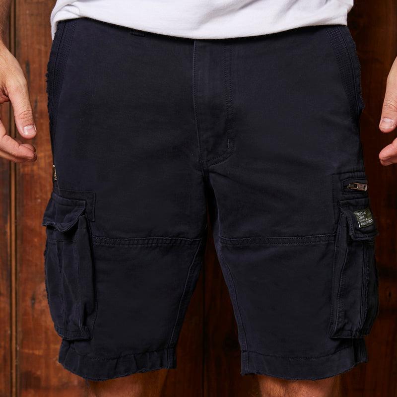 VybeWears Utility Cargo Shorts | Premium Cotton | Relaxed Fit | Summer Collection