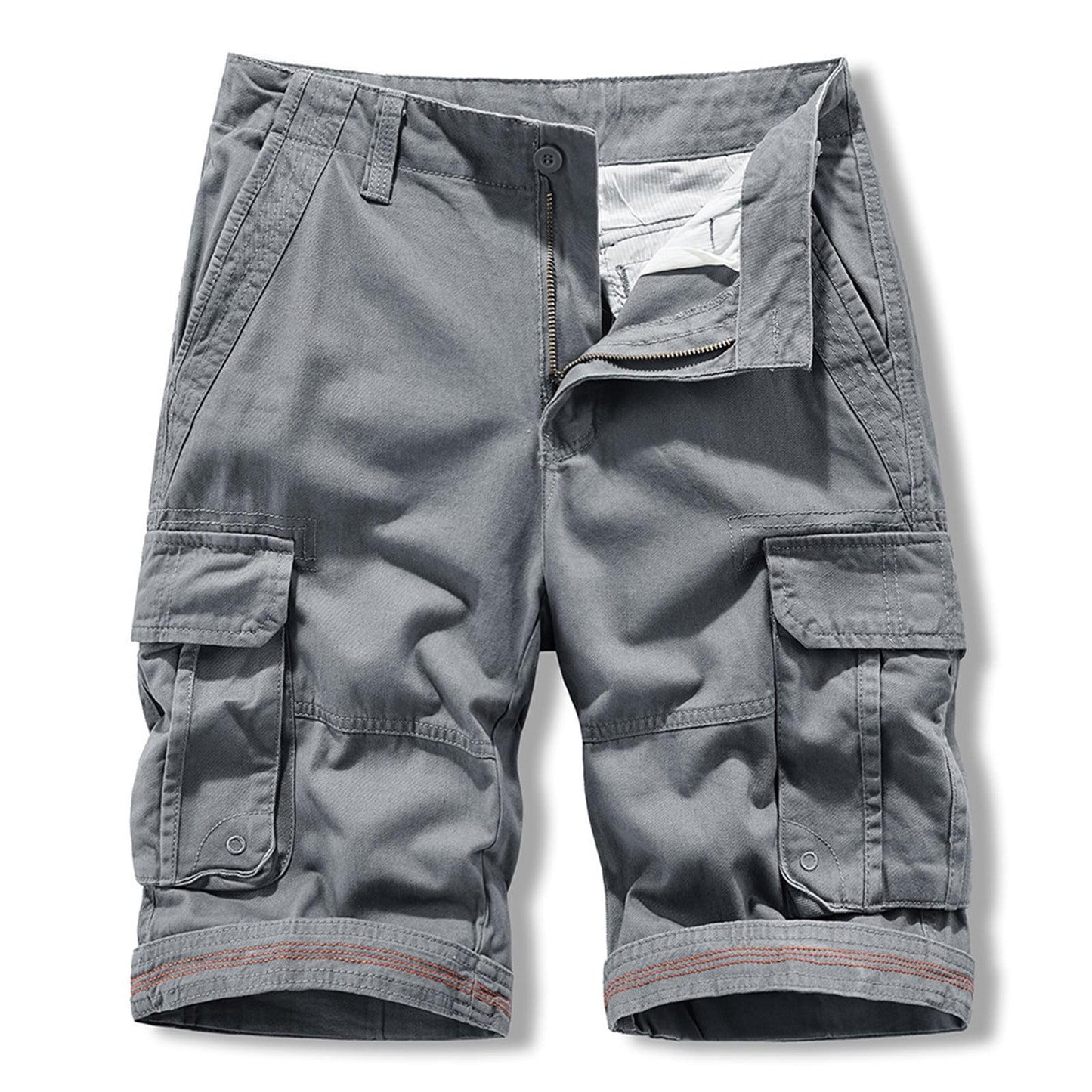 VybeWears Utility Cargo Shorts | Premium Cotton | Relaxed Fit | Summer Collection