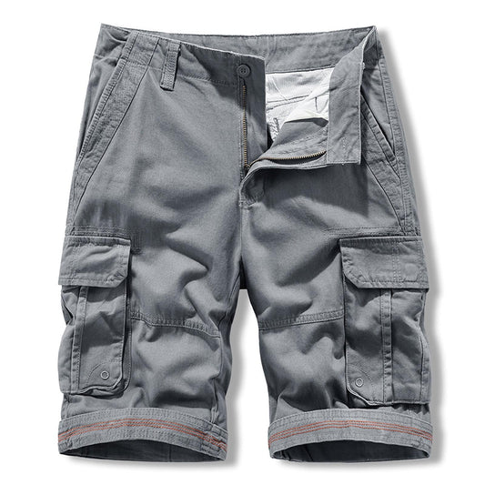 VybeWears Utility Cargo Shorts | Premium Cotton | Relaxed Fit | Summer Collection